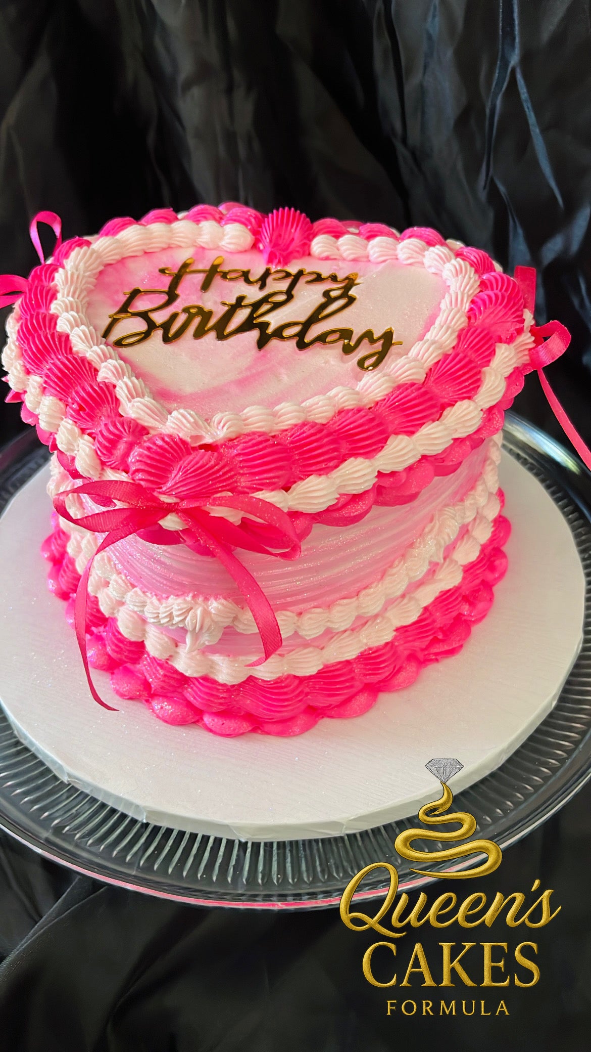 Heart Vintage Cake