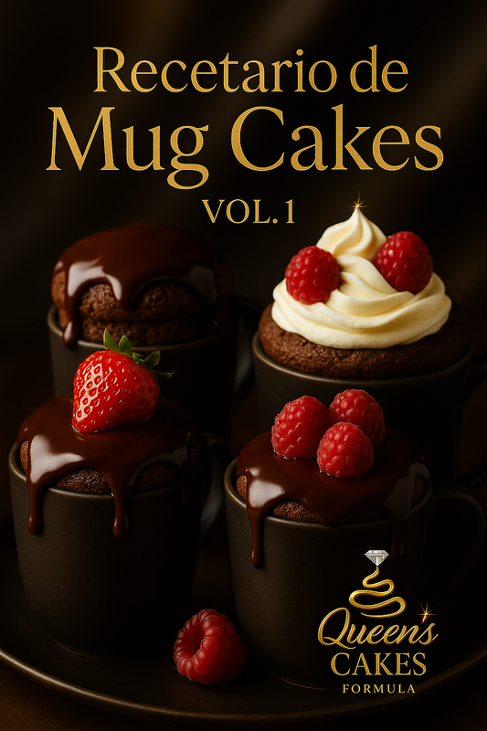 Recetario de Mug Cakes (FAVOR LEER LA DESCRIPCIÓN)