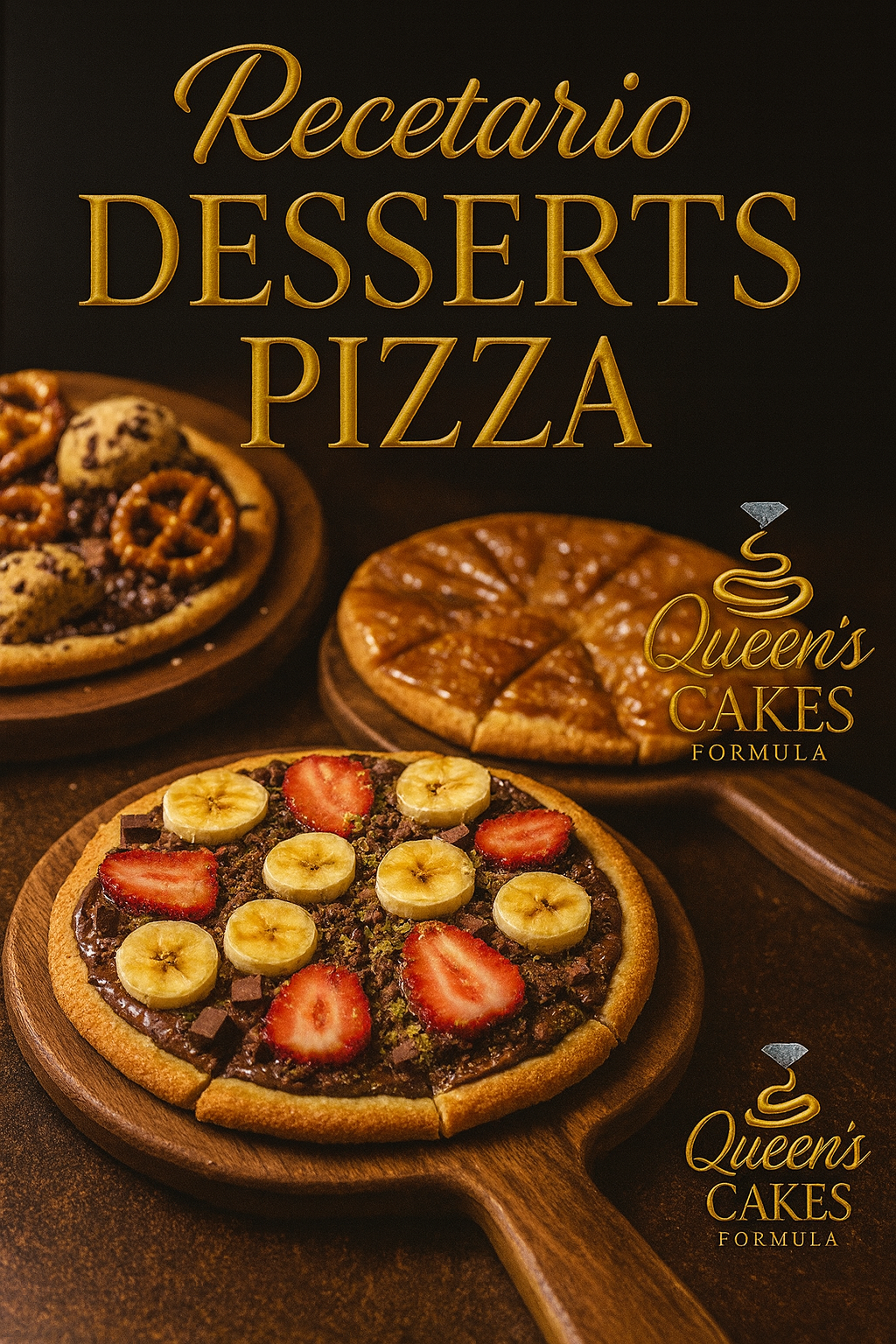 Recetario de Desserts Pizza Vol.2 “NEW” (FAVOR LEER DESCRIPCIÓN)