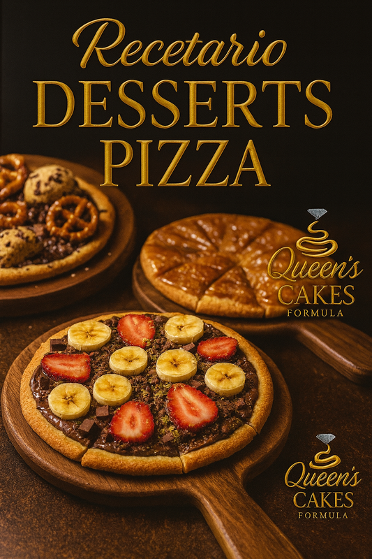 Recetario de Desserts Pizza Vol.2 “NEW” (FAVOR LEER DESCRIPCIÓN)