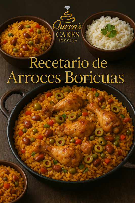 Recetario de Arroces Boricuas (FAVOR LEER DESCRIPCIÓN)