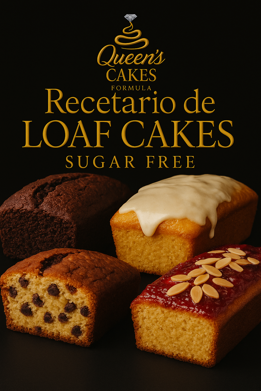 Recetario de Loaf Cakes Sugar Free Vol.2 “NEW” (FAVOR LEER DESCRIPCIÓN)