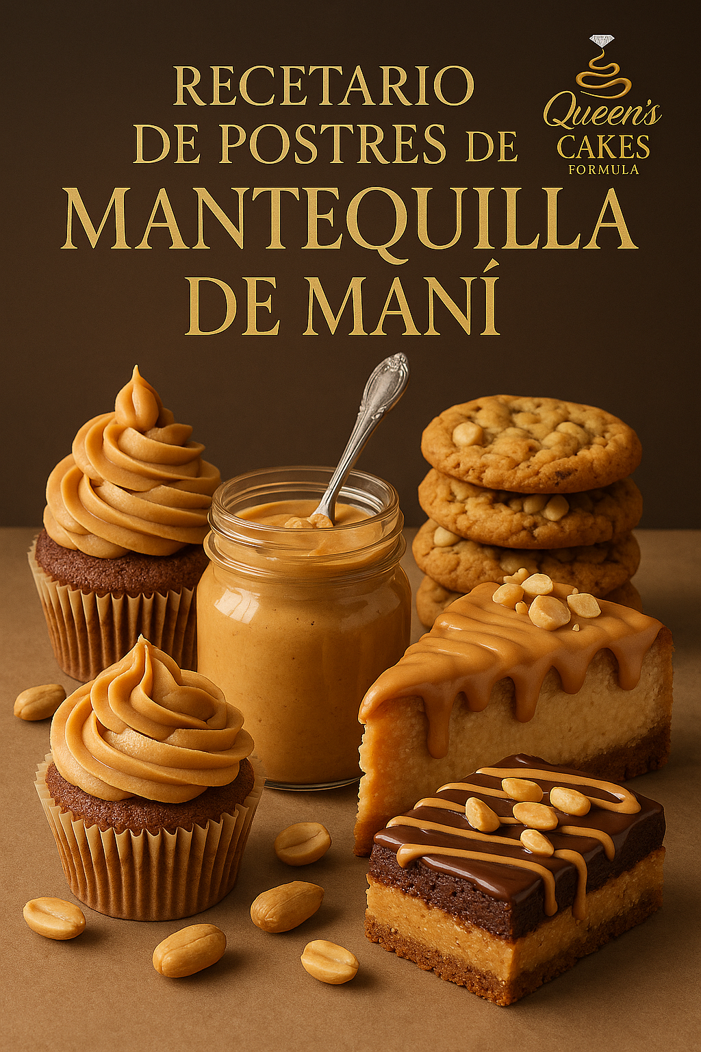Recetario de Postres de Mantequilla de Maní “NEW” (FAVOR LEER DESCRIPCIÓN)