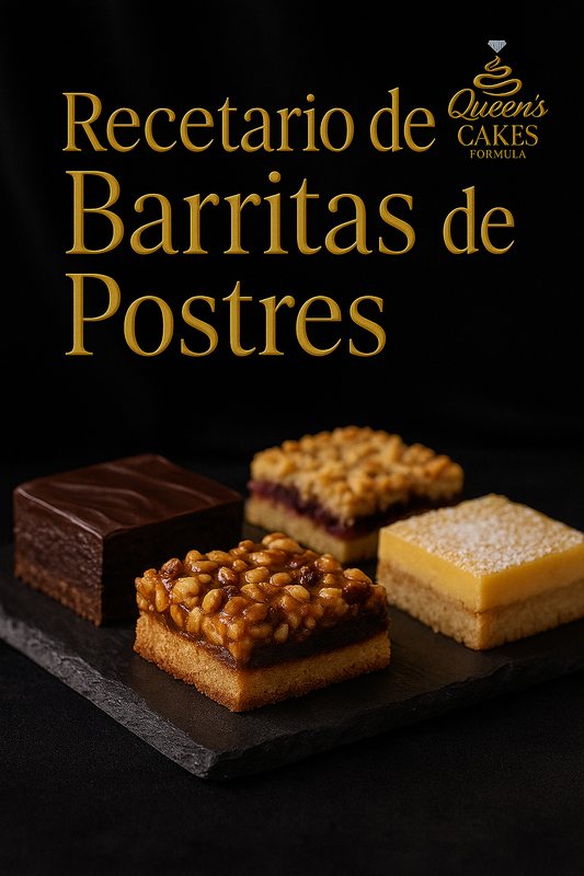 Recetario de Barritas de Postres Vol.2 (FAVOR LEER DESCRIPCIÓN)