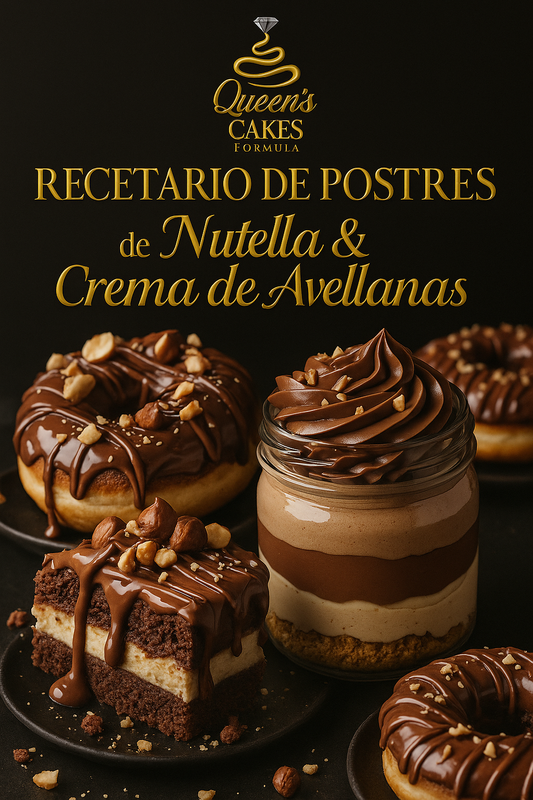 Recetario de Postres de Nutella/Crema de Avellanas (FAVOR LEER LA DESCRIPCIÓN)