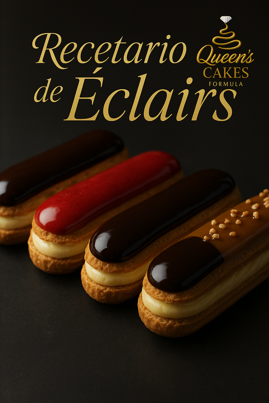 Recetario de Eclairs Vol.2 “NEW” (FAVOR LEER DESCRIPCIÓN)
