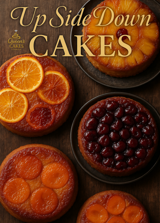Recetario de Up Side Down Cake (FAVOR LEER LA DESCRIPCIÓN)