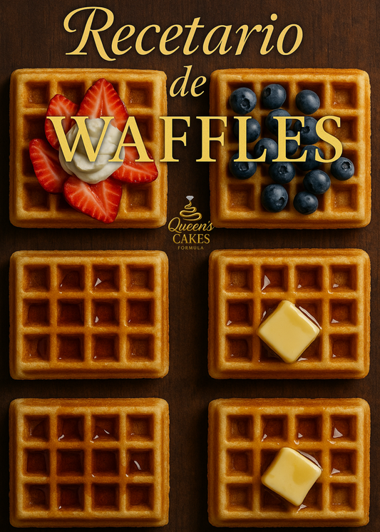 Recetario de Waffles Vol.2 (FAVOR LEER DESCRIPCIÓN)