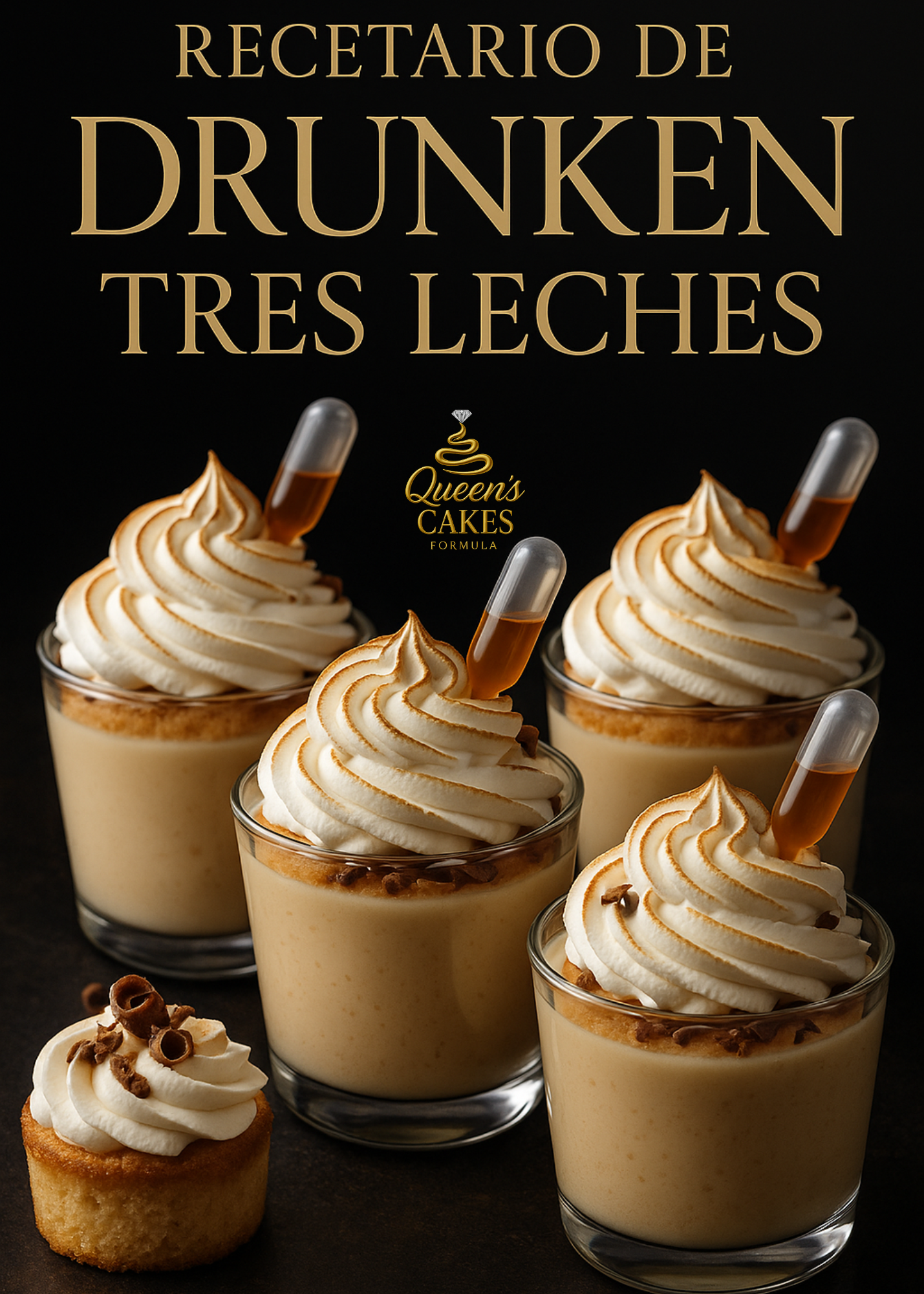 Recetario Drunken Tres Leches Exclusivo QCF (FAVOR LEER DESCRIPCIÓN)