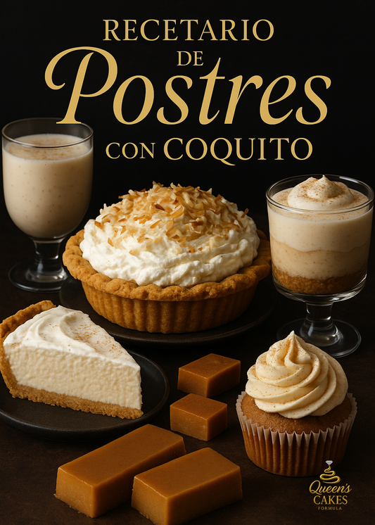 Recetario de Postres con Coquito “NEW” (FAVOR LEER DESCRIPCIÓN)