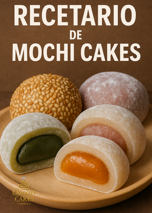 Recetario de Mochi Cakes (FAVOR LEER DESCRIPCIÓN)