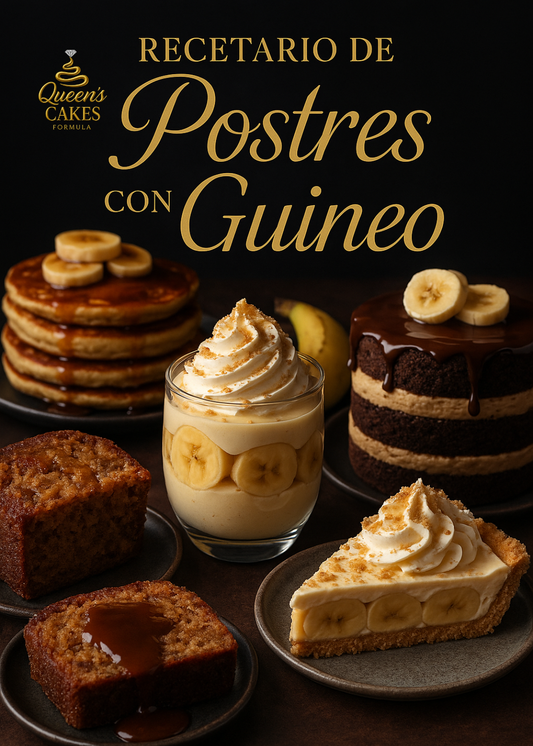 Recetario de Postres de Guineo Vol.2 “NEW” (FAVOR LEER DESCRIPCIÓN)