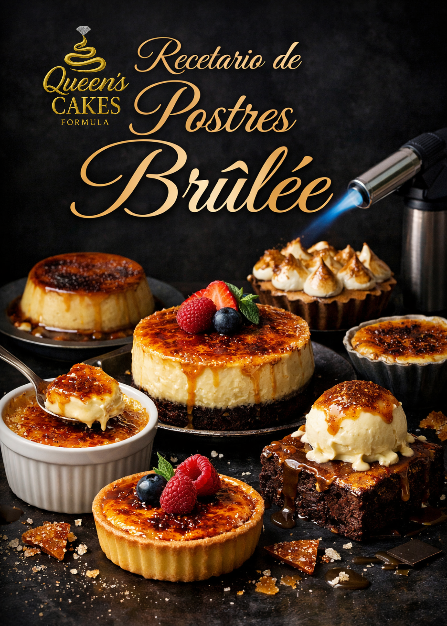 Recetario Postres Brulée (FAVOR LEER DESCRIPCIÓN)
