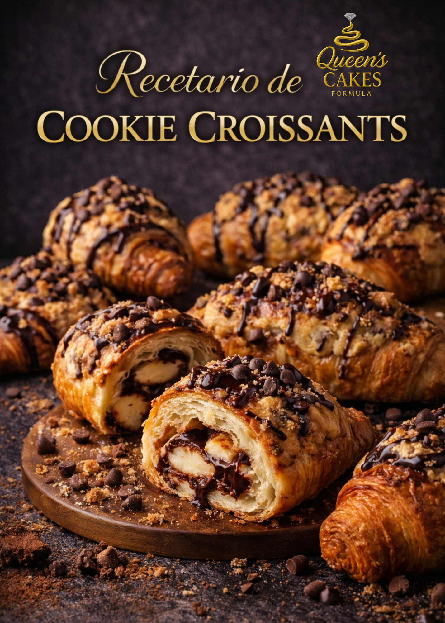 Recetario de Cookie Croissants (FAVOR LEER DESCRIPCIÓN)