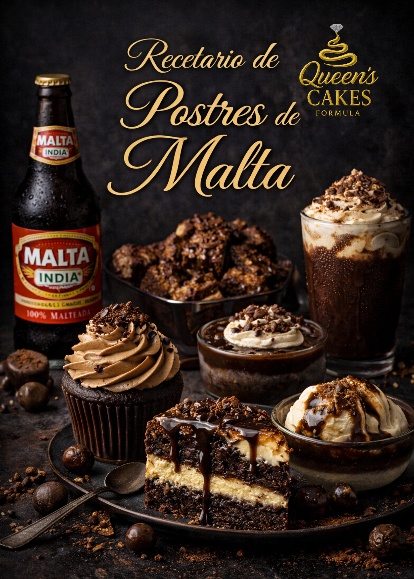 Recetario de Postre de Malta (FAVOR LEER DESCRIPCIÓN)