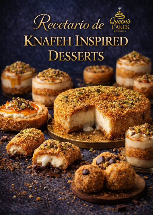 Recetario Knafeh Inspired Desserts (FAVOR LEER DESCRIPCIÓN)