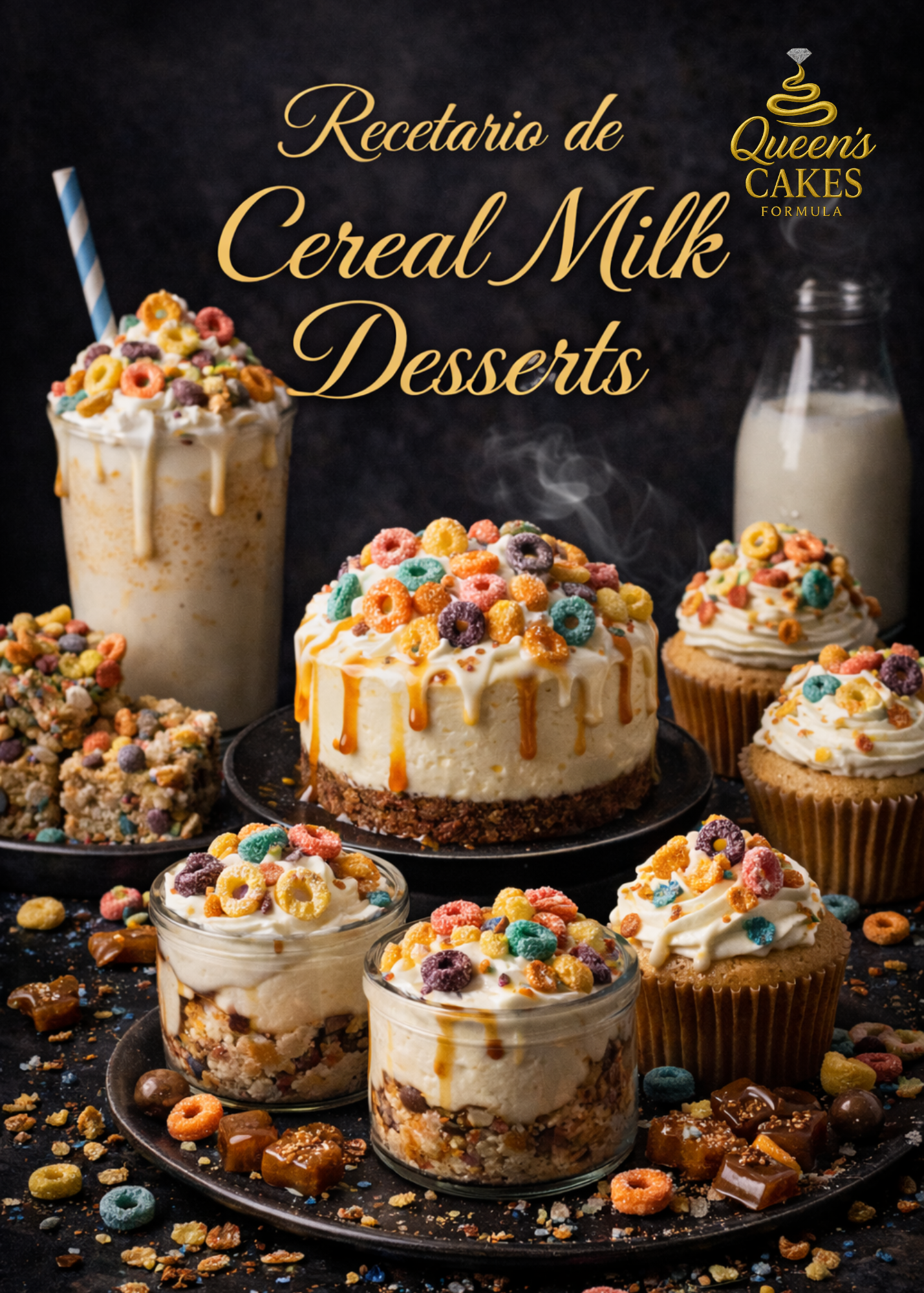 Recetario de Cereal Milk Desserts “NEW” (FAVOR LEER DESCRIPCIÓN)