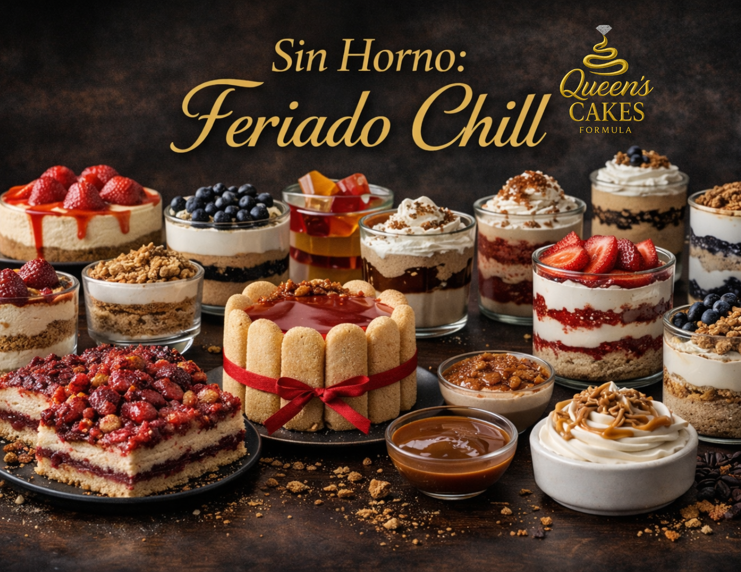 Colección Sin Horno: Feriado Chill “NEW” (FAVOR LEER DESCRIPCIÓN)