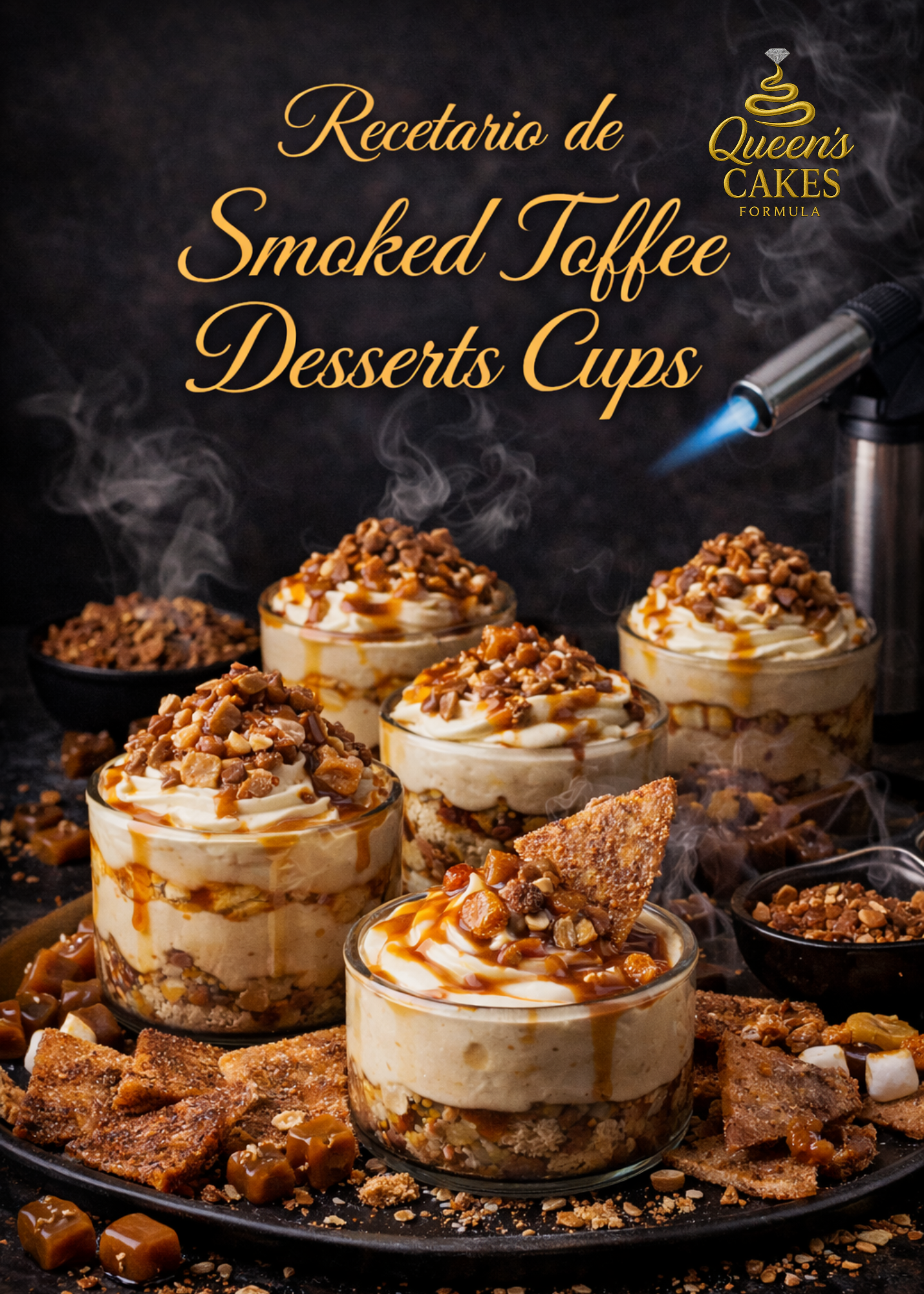 Recetario de Smoked Toffee Desserts Cups “NEW” (FAVOR LEER DESCRIPCIÓN)