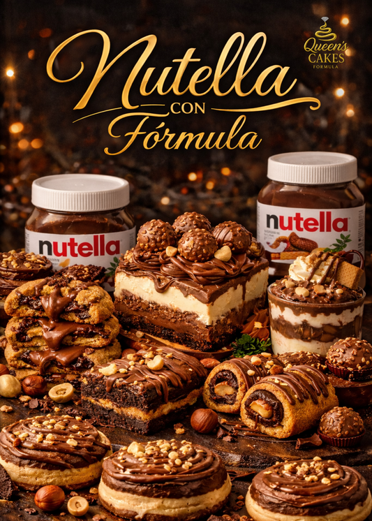Recetario Nutella con Fórmula (FAVOR LEER DESCRIPCIÓN)