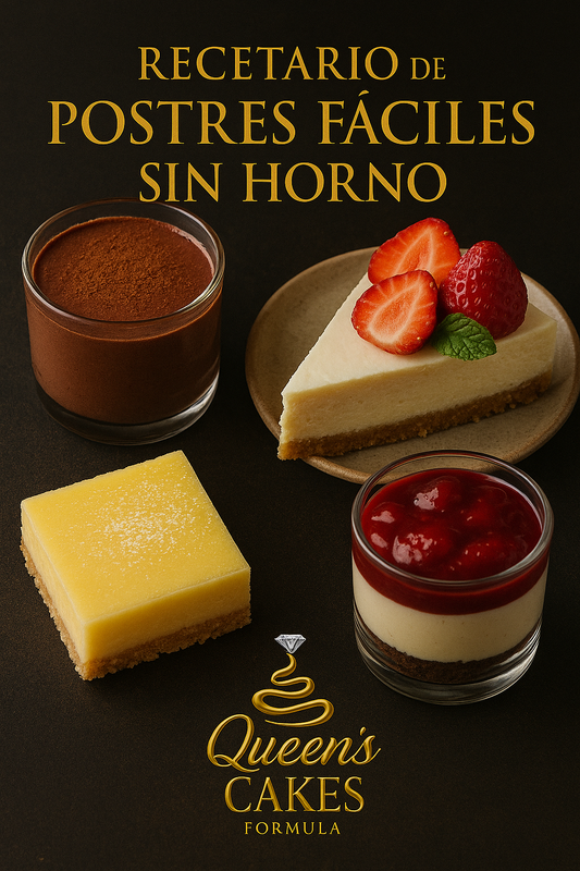 Recetario de Postres Fáciles Sin Horno (FAVOR LEER LA DESCRIPCIÓN)