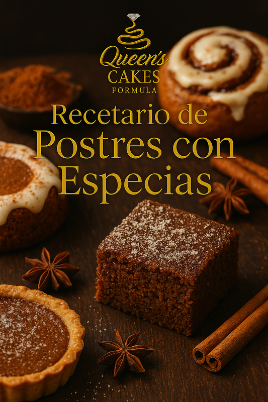 Recetario de Postres con Especias (FAVOR LEER LA DESCRIPCIÓN)