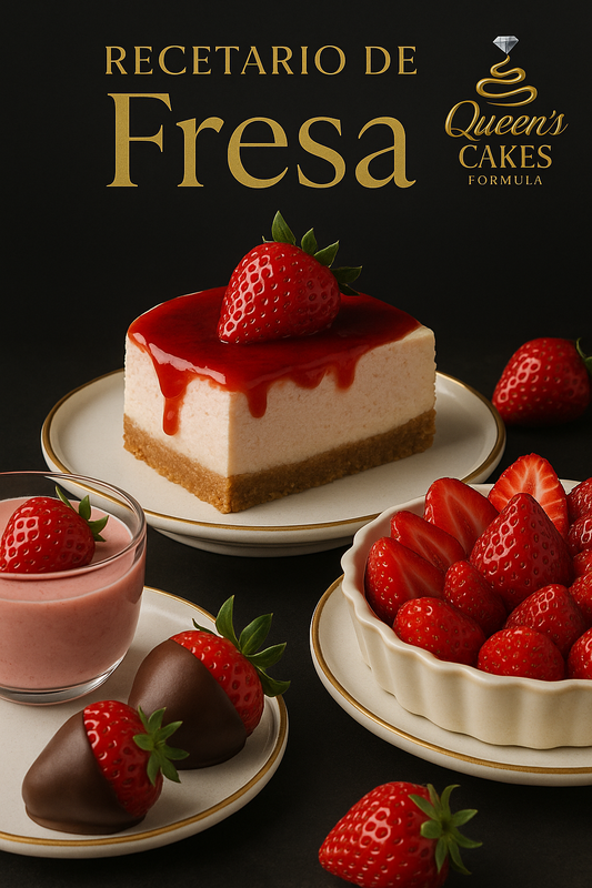 Recetario de Fresas (FAVOR LEER LA DESCRIPCIÓN)