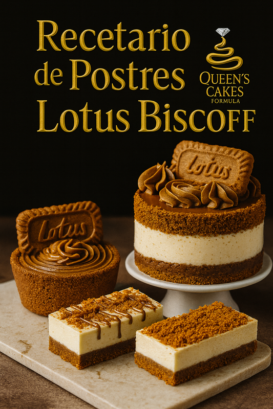Recetario de Postres Lotus Biscoff Vol.2 “NEW” (FAVOR LEER DESCRIPCIÓN)