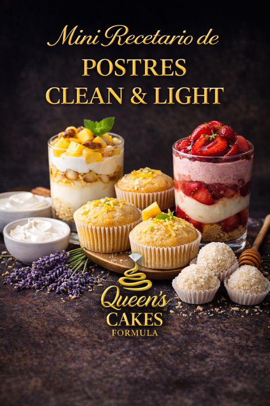 Mini Recetario de Postres Clean & Light (FAVOR LEER DESCRIPCIÓN)