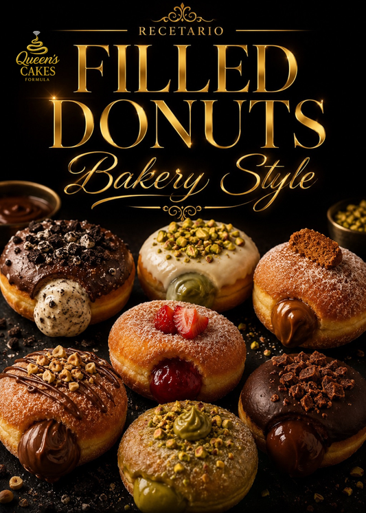 Recetario Filled Donuts Bakery Style | Recetario Digital