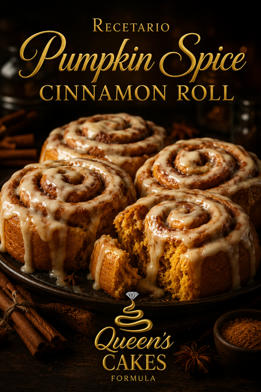 Recetario Pumpkin Spice Cinnamon Roll Vol.2 | Recetario Digital