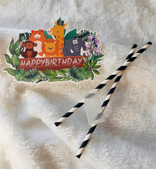 “Animal’s Cake Topper”