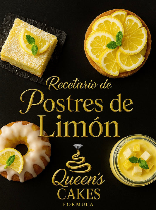 Recetario Postres de Limón (FAVOR LEER LA DESCRIPCIÓN)