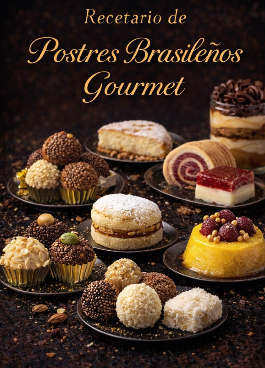 Recetario de Postres Brasileños Gourmet “NEW” (FAVOR LEER DESCRIPCIÓN)