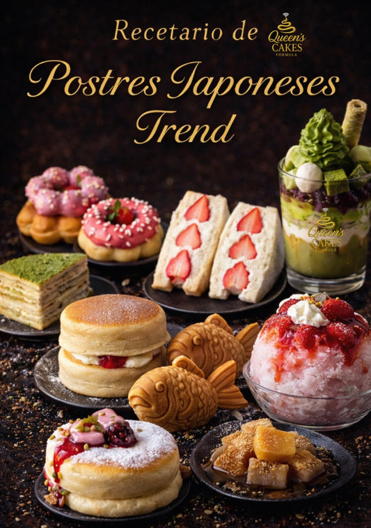 Recetario Postres Japonés Trend “NEW” (FAVOR LEER DESCRIPCIÓN)