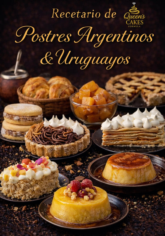 Recetario de Postres Argentinos & Uruguayos “NEW” (FAVOR LEER DESCRIPCIÓN)