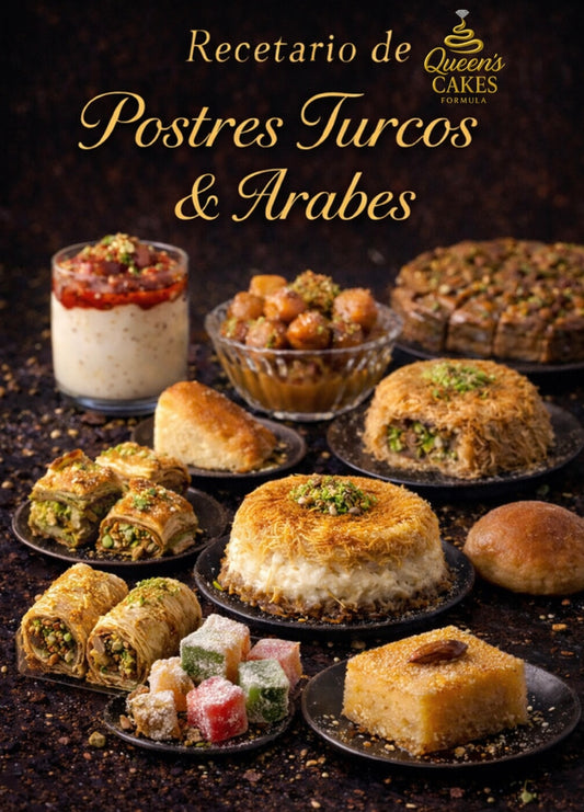 Recetario Postres Turcos & Árabes “NEW” (FAVOR LEER DESCRIPCIÓN)