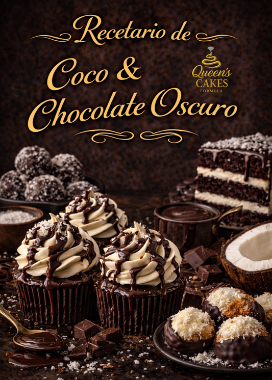 Recetario de Coco & Chocolate Oscuro “NEW” (FAVOR LEER DESCRIPCIÓN)