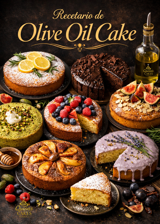 Recetario de Olive Oil Cake Vol.2 “NEW” (FAVOR LEER DESCRIPCIÓN)