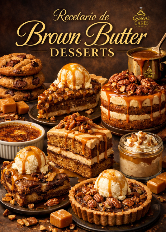 Recetario de Brown Butter Desserts Vol.2 “NEW” (FAVOR LEER DESCRIPCIÓN)