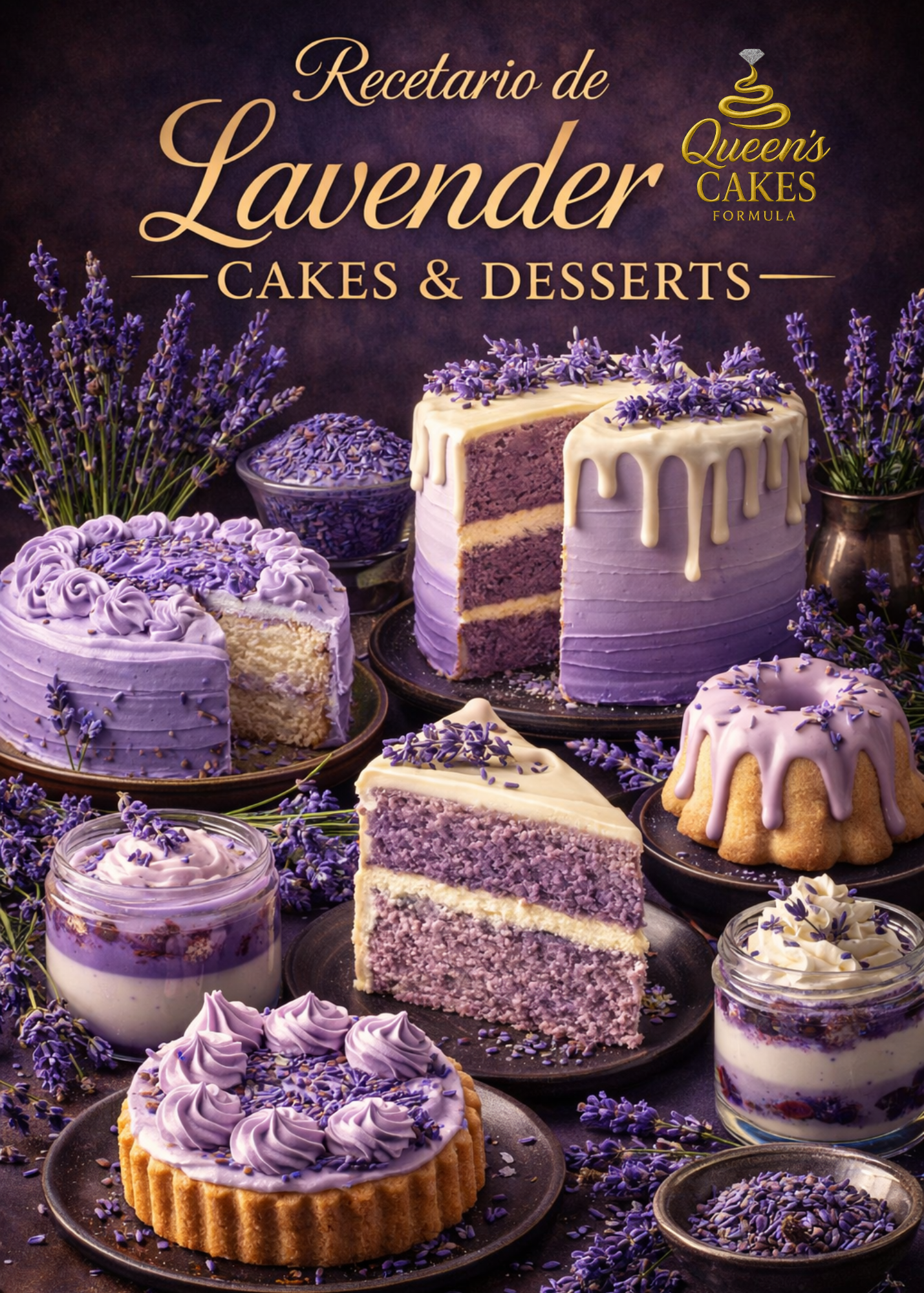 Recetario de Lavender Cakes & Desserts “NEW” (FAVOR LEER DESCRIPCIÓN)