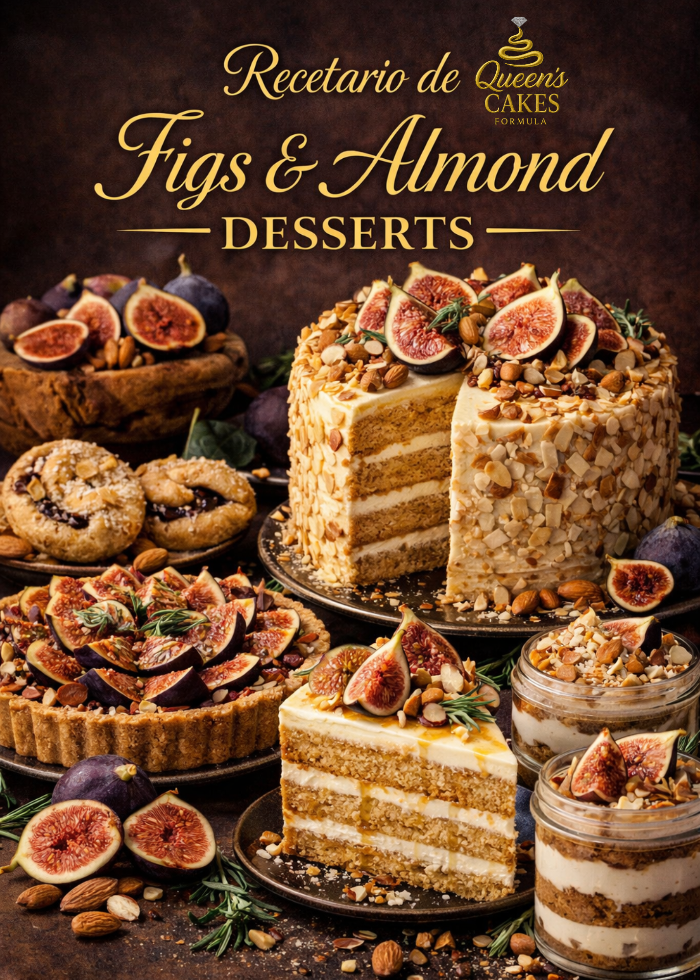Recetario Figs & Almond Desserts “NEW” (FAVOR LEER DESCRIPCIÓN)
