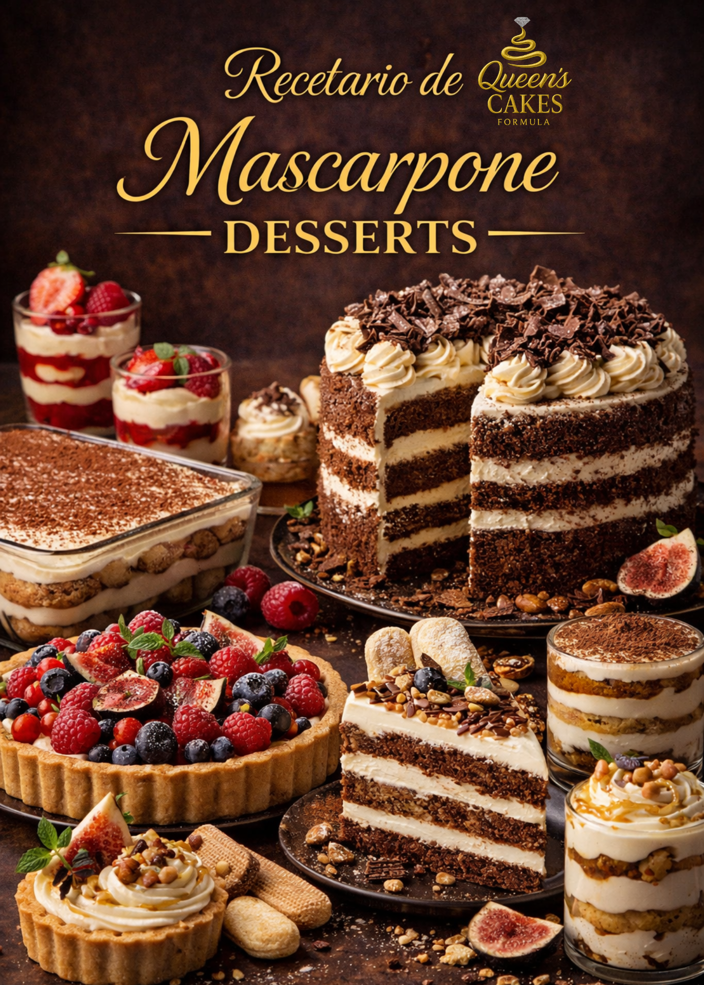 Recetario de Mascarpone Desserts “NEW” (FAVOR LEER DESCRIPCIÓN)