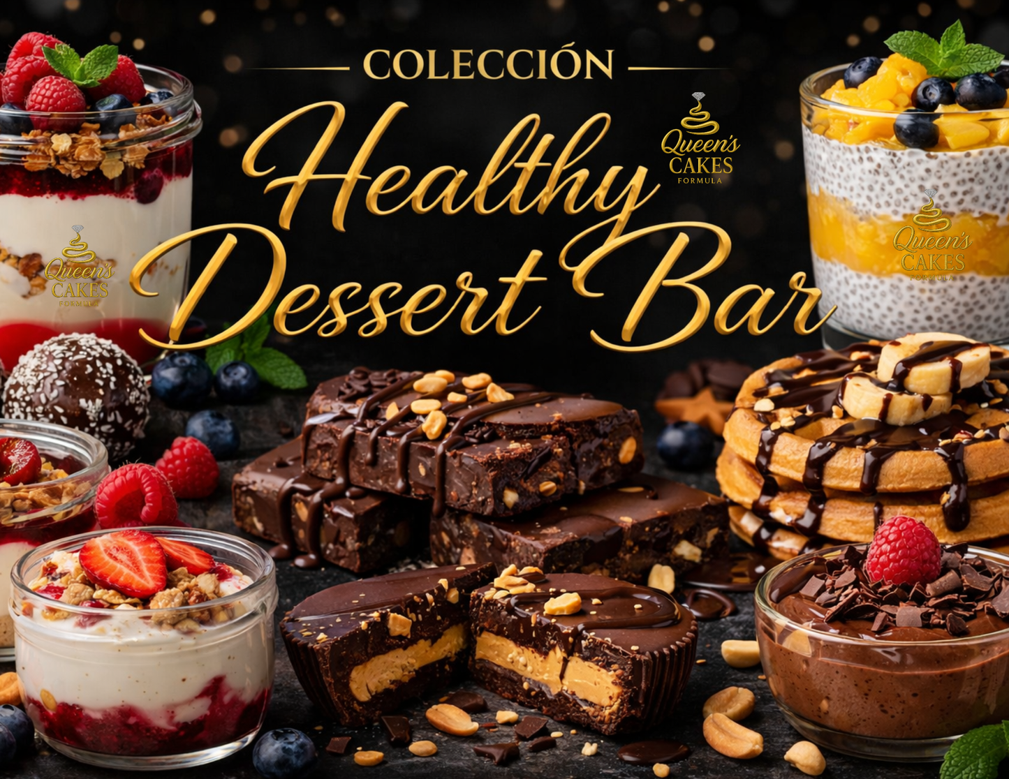 Colección Healthy Desserts Bar “NEW” (FAVOR LEER DESCRIPCIÓN)