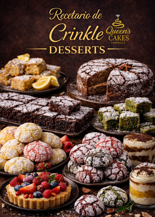 Recetario de Crinkle Desserts Vol.2 “NEW” (FAVOR LEER DESCRIPCIÓN)