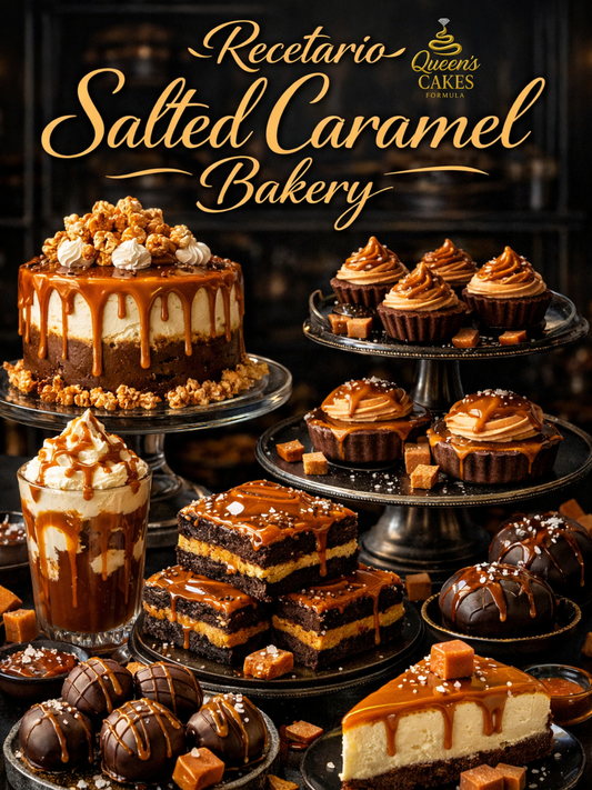 Recetario de Salted Caramel Bakery “NEW” (FAVOR LEER DESCRIPCIÓN)