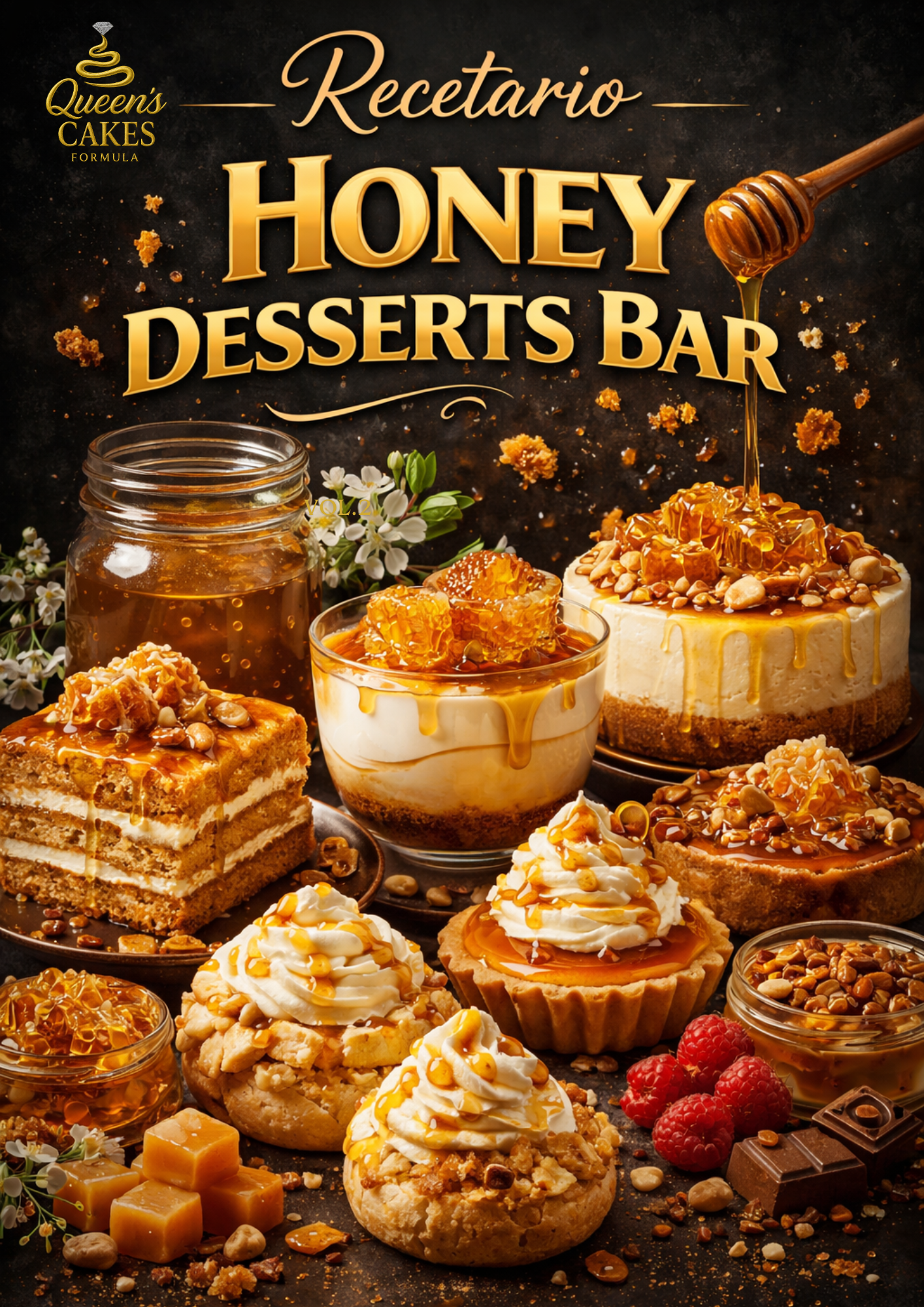 Recetario de Honey Desserts Bar “NEW” (FAVOR LEER DESCRIPCIÓN)
