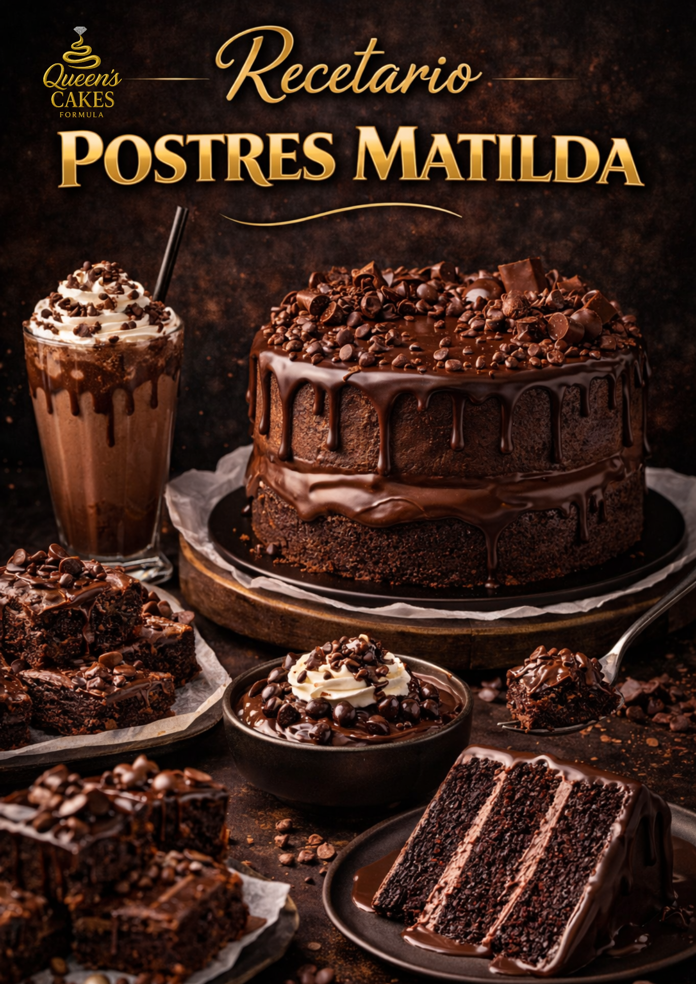 Recetario de Postres Matilda “NEW” (FAVOR LEER DESCRIPCIÓN)