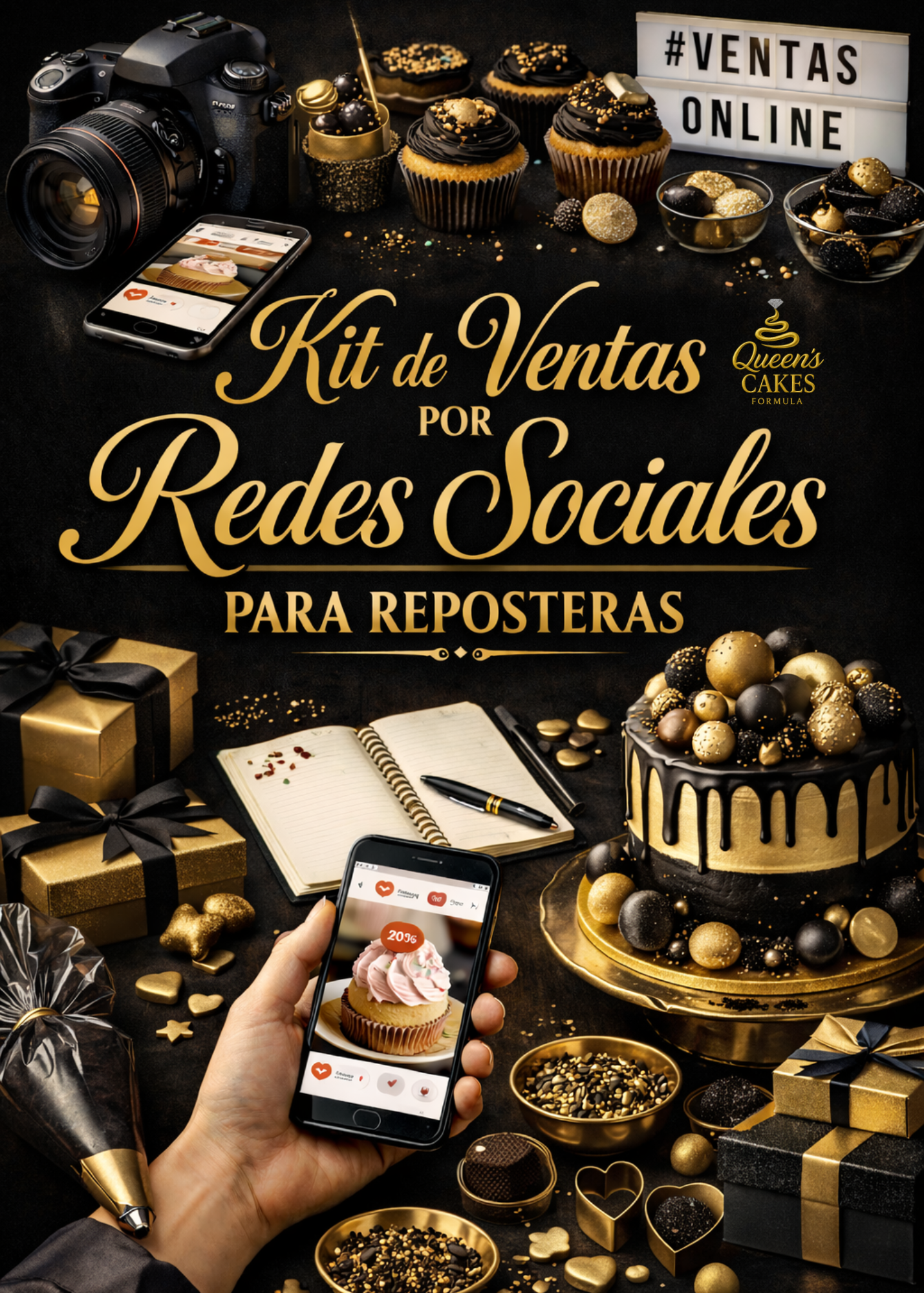 Kit de Ventas por Redes Sociales para Reposteras “NEW”