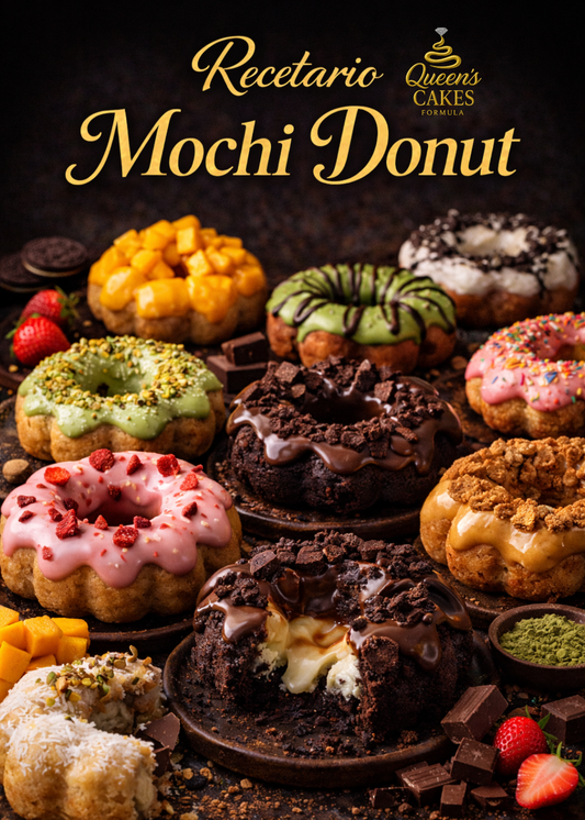 Recetario de Mochi Donuts Vol.2 “NEW” (FAVOR LEER DESCRIPCIÓN)